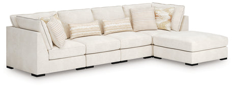 Furniture City Houma - Ashley Furniture - Donelson Creek 4-Piece Sectional and Ottoman - 4-Piece Sectional and Ottoman - 48002U1