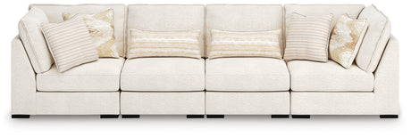 Furniture City Houma - Ashley Furniture - Donelson Creek 4-Piece Sectional - 4-Piece Sectional / Vanilla - 48002S2