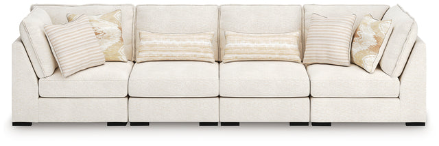 Furniture City Houma - Ashley Furniture - Donelson Creek 4-Piece Sectional - 4-Piece Sectional / Vanilla - 48002S2