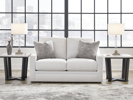 Furniture City Houma - Ashley Furniture - Maitelynn Loveseat - Loveseat / Chalk - 4820235