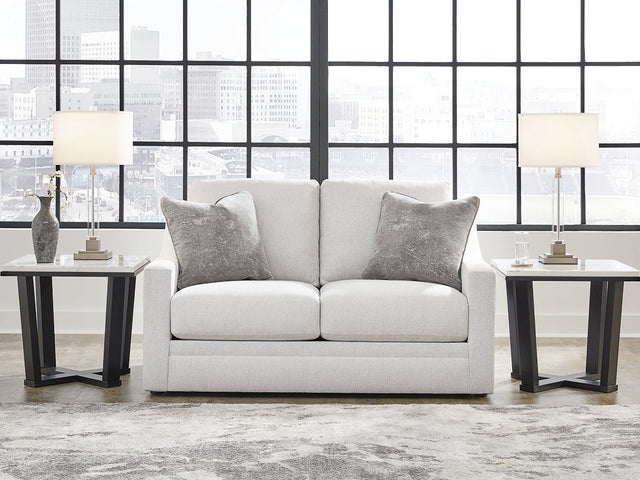 Furniture City Houma - Ashley Furniture - Maitelynn Loveseat - Loveseat / Chalk - 4820235