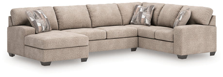 Newellen 3-Piece Sleeper Sectional with Chaise