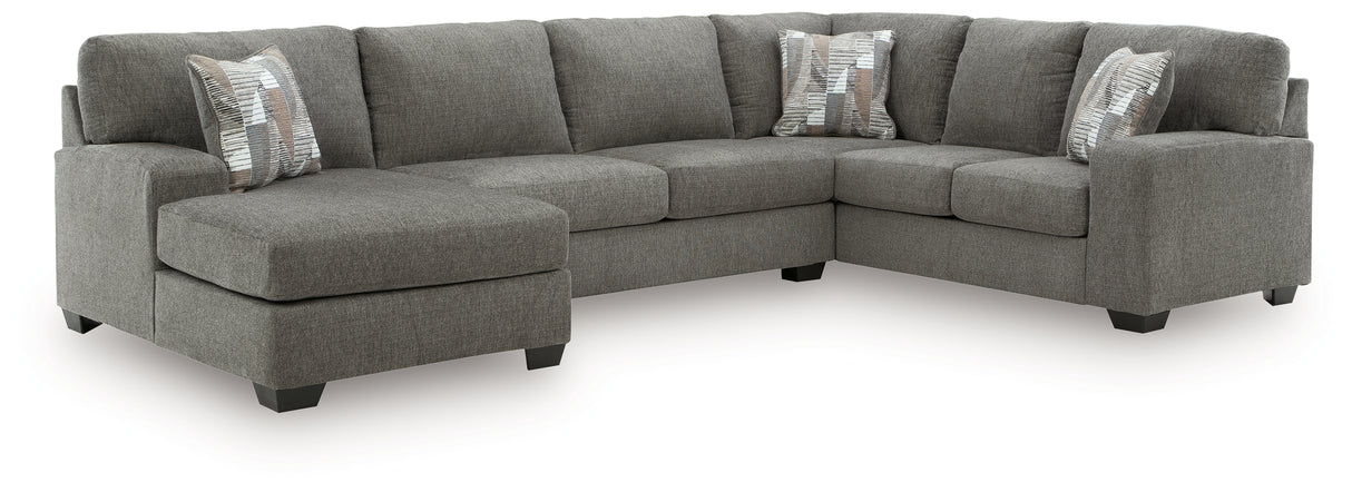 Clarington 3-Piece Sleeper Sectional with Chaise