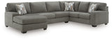 Clarington 3-Piece Sleeper Sectional with Chaise