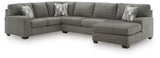 Clarington 3-Piece Sleeper Sectional with Chaise