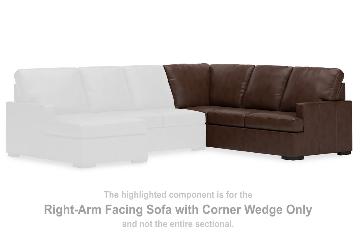 Furniture City Houma - Ashley Furniture - McDowlan Sectional - RAF Sofa w/Corner Wedge / Coffee - PC4850449