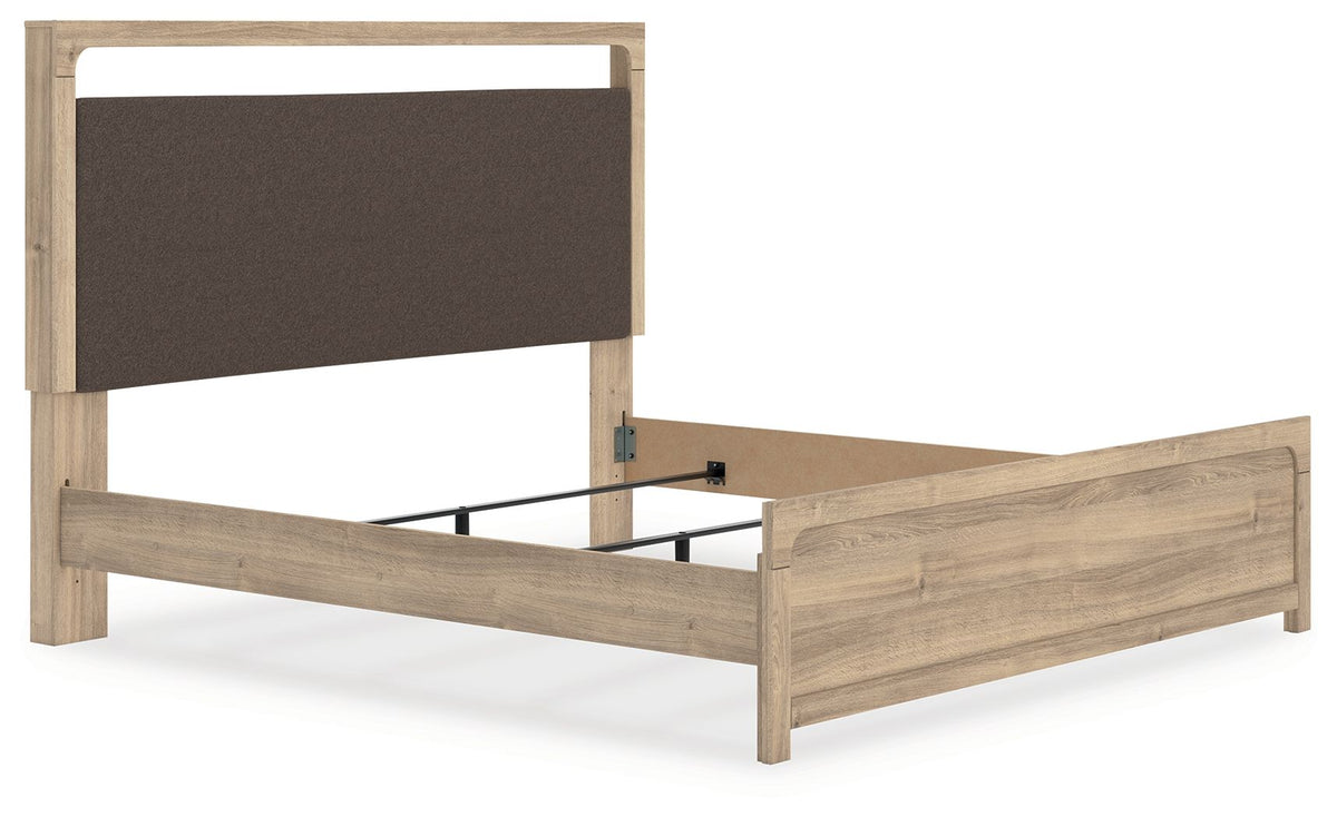 Kinlanni - Upholstered Panel Bed