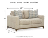 Parklynn Sofa, Loveseat, Oversized Chair and Ottoman