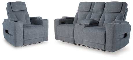 Furniture City Houma - Ashley Furniture - Studio Cave Power Reclining Loveseat and Power Recliner - Power Reclining Loveseat and Power Recliner - PC49802U2