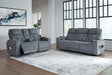 Furniture City Houma - Ashley Furniture - Studio Cave Power Reclining Sofa and Loveseat - Power Reclining Sofa and Loveseat - PC49802U1