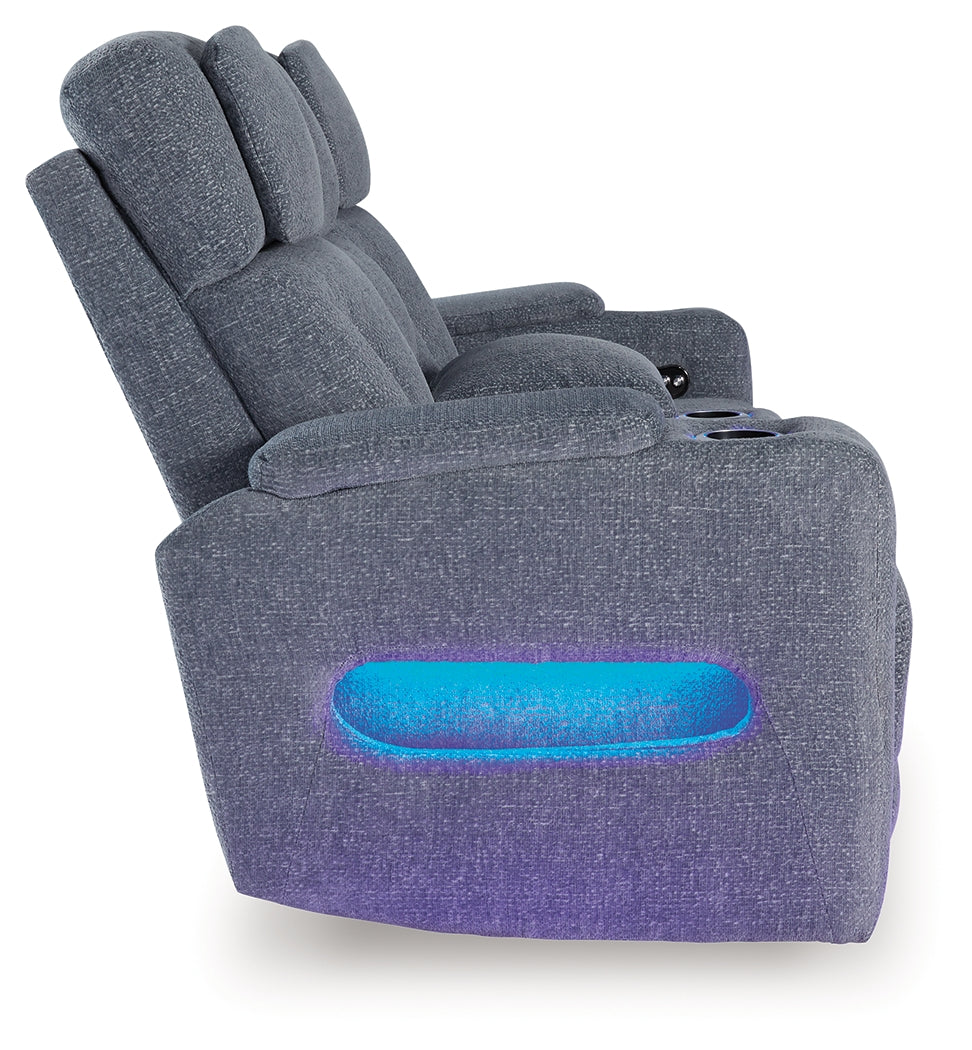 Studio Cave Power Reclining Sofa and Loveseat