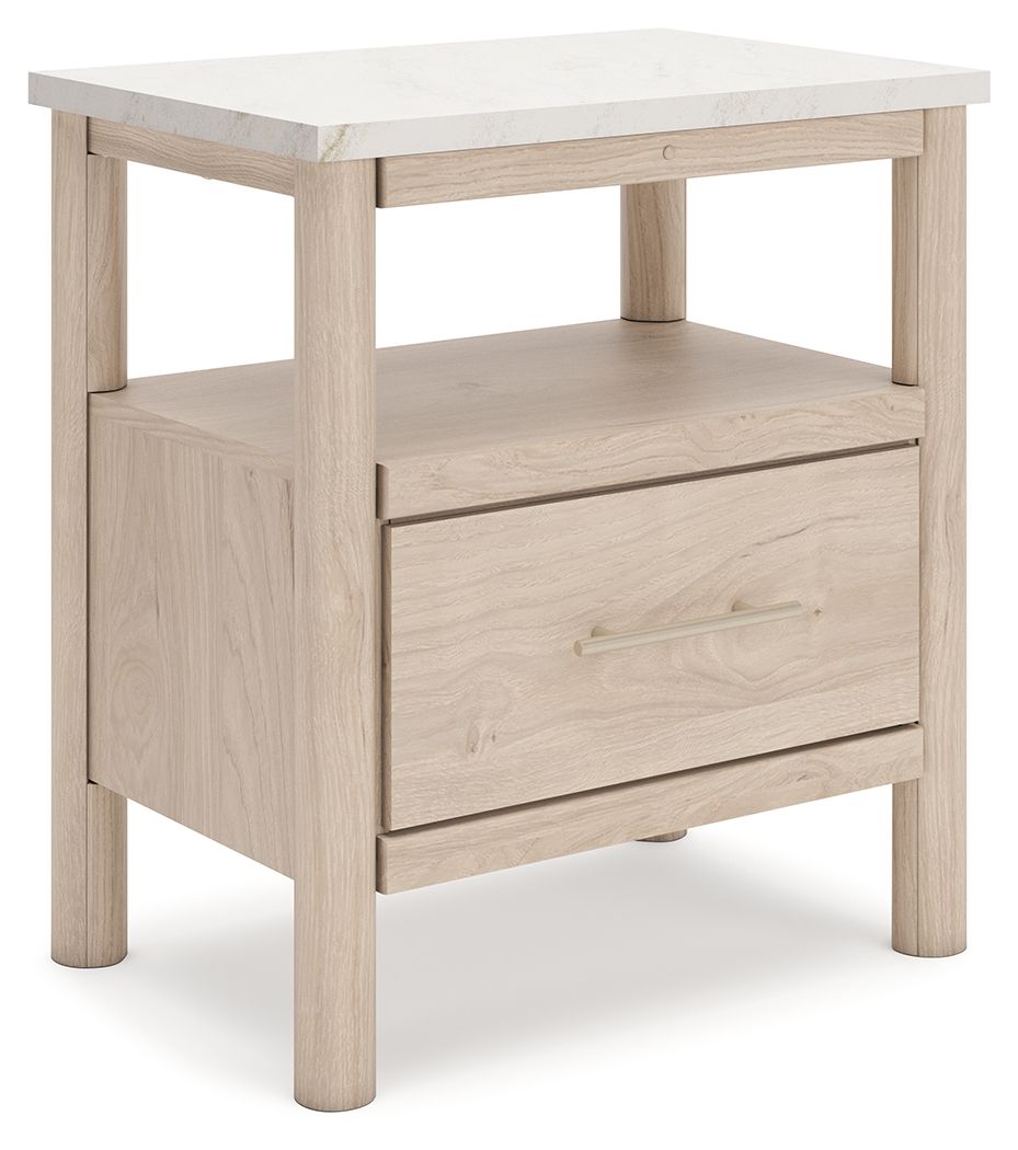 Cadmori - One Drawer Night Stand - Two-Tone
