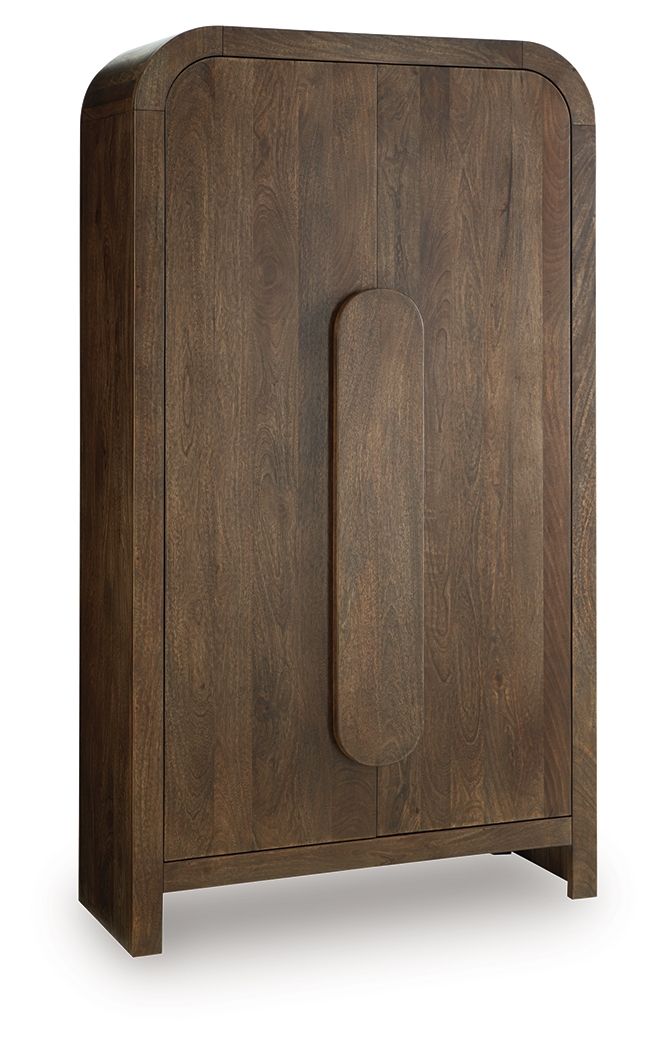 Thoren - Accent Cabinet - Medium Brown