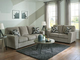 Cascilla - 2 Pc. - Sofa, Loveseat - Pewter