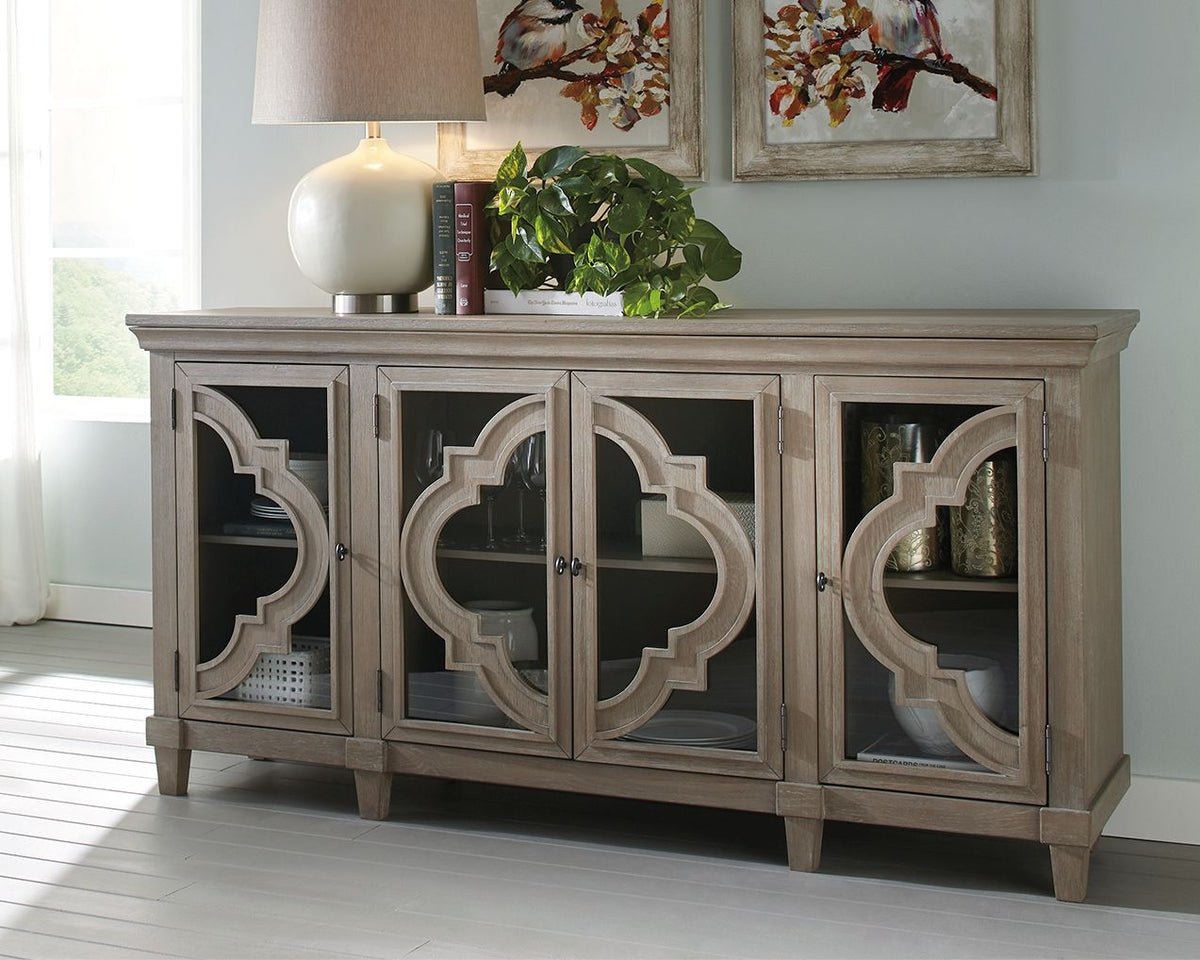 Fossil Ridge - Accent Cabinet - Gray