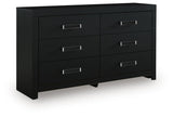 Maeling - Six Drawer Dresser
