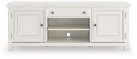 Robbinsdale - Extra Large TV Stand - Antique White