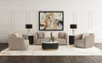 Furniture City Houma - Coaster - Townsend 3-piece Chenille Upholstered Sofa Set Latte - 504754-S3