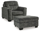 Furniture City Houma - Ashley Furniture - Lonoke Chair and Ottoman - Chair and Ottoman - 50504U12