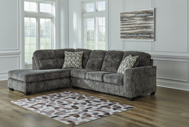 Furniture City Houma - Ashley Furniture - Lonoke 2-Piece Sectional with Chaise - RAF 2-Piece Sectional with Chaise - 50504S1