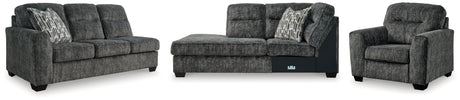 Lonoke 2-Piece Sectional and Oversized Chair