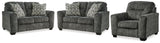 Furniture City Houma - Ashley Furniture - Lonoke 2 Loveseats and Chair - 2 Loveseats and Chair - 50504U4