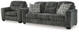 Furniture City Houma - Ashley Furniture - Lonoke Sofa and Oversized Chair - Sofa and Oversized Chair - 50504U11