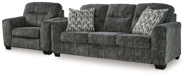 Furniture City Houma - Ashley Furniture - Lonoke Sofa and Oversized Chair - Sofa and Oversized Chair - 50504U11