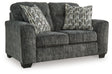 Furniture City Houma - Ashley Furniture - Lonoke Loveseat - Loveseat / Gunmetal - 5050435