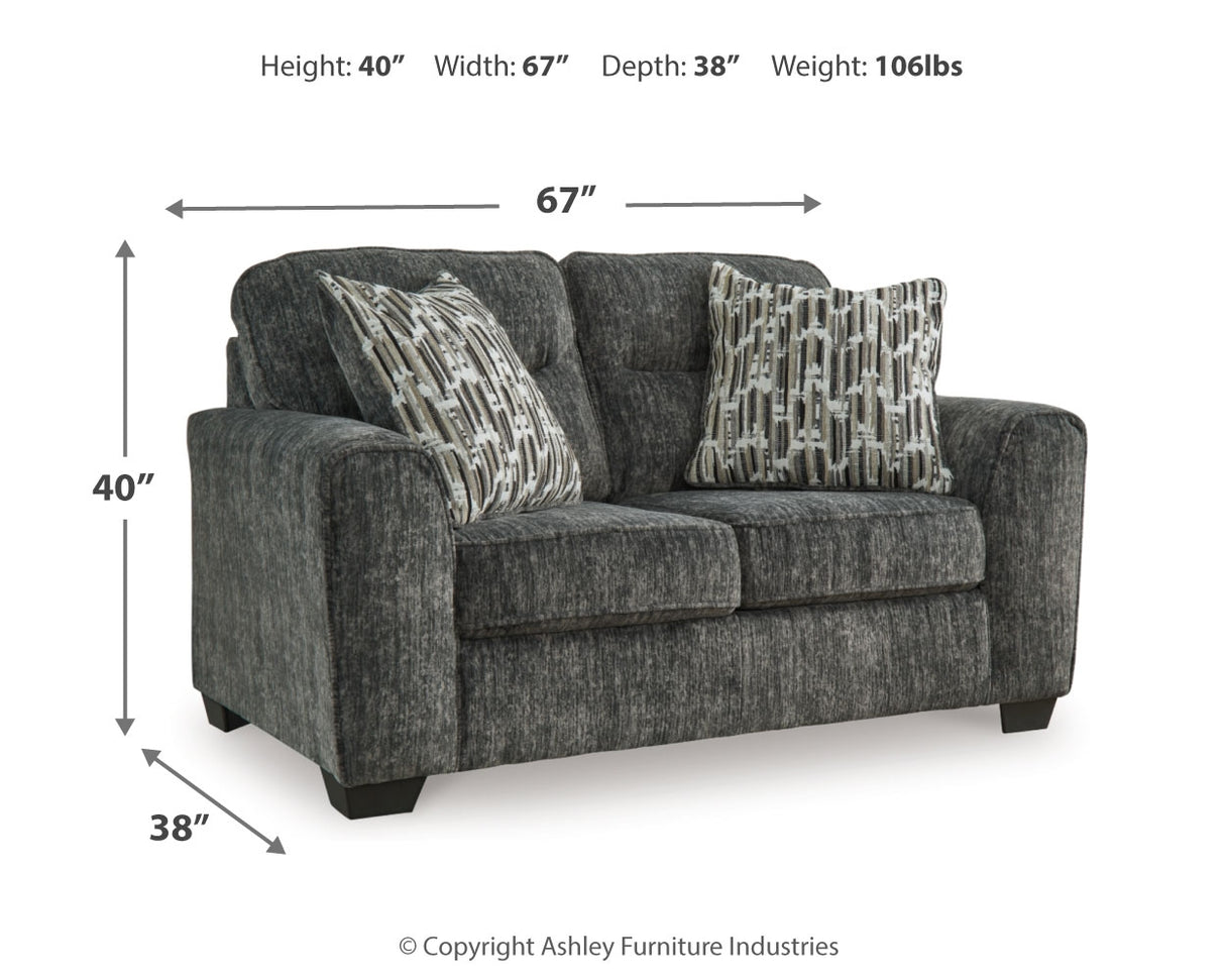 Lonoke 2 Loveseats and Chair