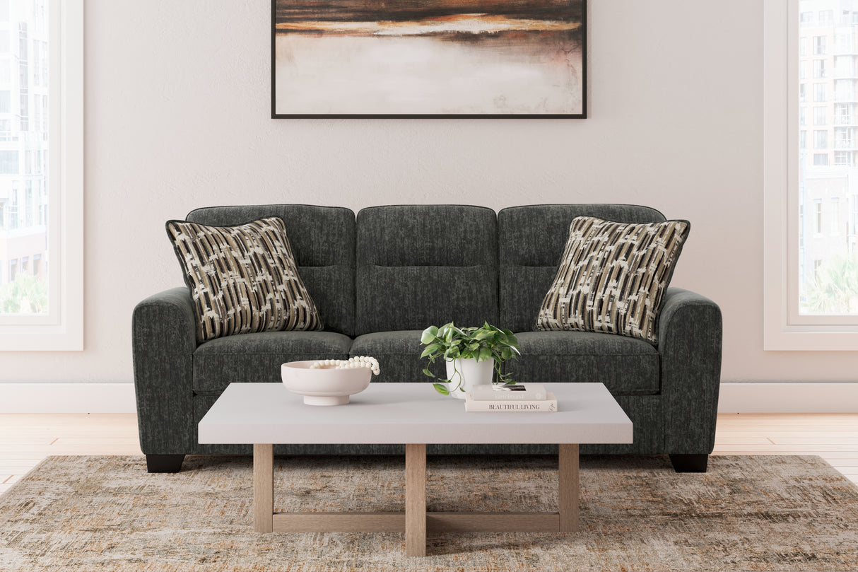 Furniture City Houma - Ashley Furniture - Lonoke Sofa - Sofa / Gunmetal - 5050438