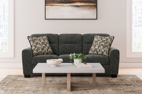 Furniture City Houma - Ashley Furniture - Lonoke Sofa - Sofa / Gunmetal - 5050438