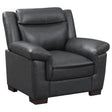Furniture City Houma - Coaster - Arabella Upholstered Padded Arm Accent Chair Grey - 506593