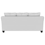 Salizar Upholstered Flared Arm Sofa Sand