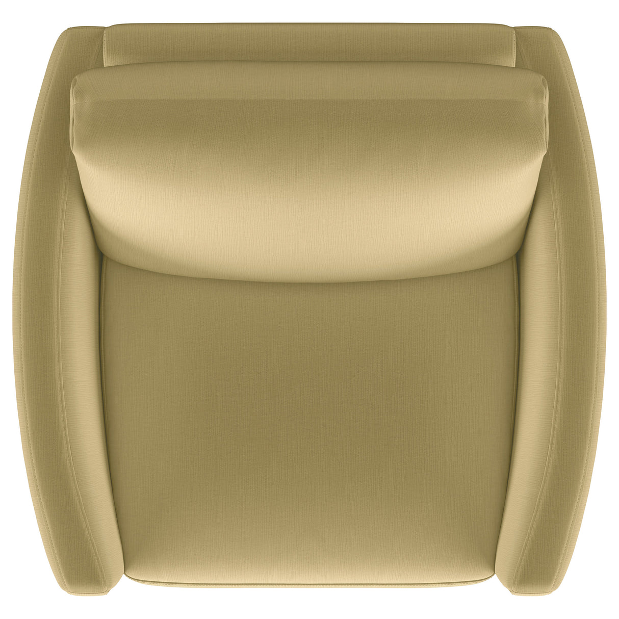 Corliss Upholstered Curved Track Arm Chair Camel