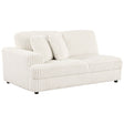Furniture City Houma - Coaster - Emberson Upholstered LAF Loveseat Ivory - 508851