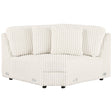 Furniture City Houma - Coaster - Emberson Upholstered Wedge Ivory - 508852