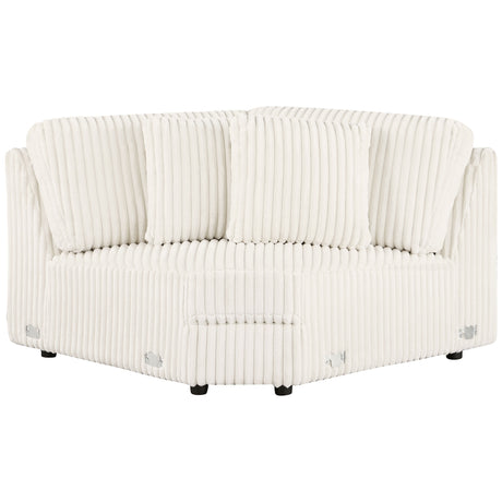 Furniture City Houma - Coaster - Emberson Upholstered Wedge Ivory - 508852