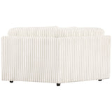 Emberson Upholstered Wedge Ivory