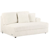 Furniture City Houma - Coaster - Emberson Upholstered RAF Cuddler Ivory - 508854