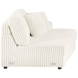 Emberson Upholstered RAF Cuddler Ivory