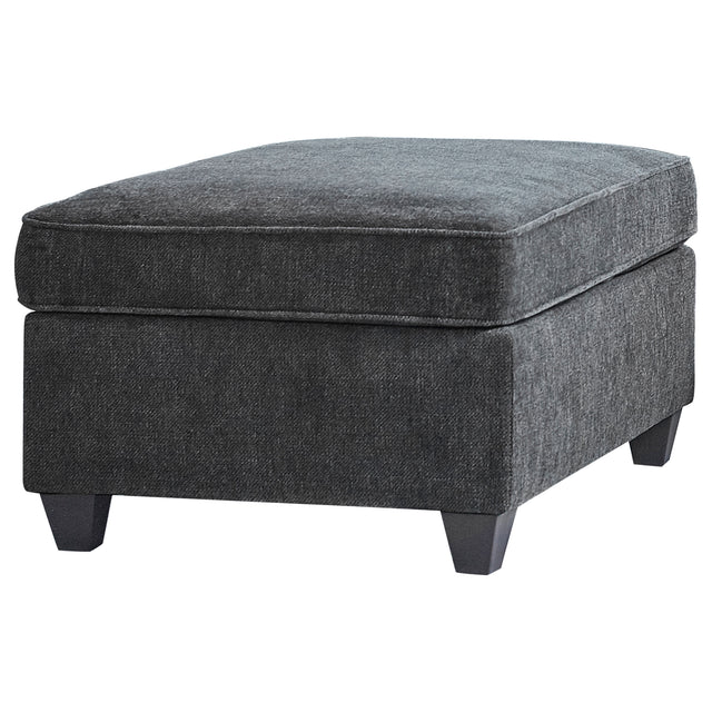 Furniture City Houma - Coaster - Mccord Rectangular Upholstered Ottoman Dark Grey - 509348
