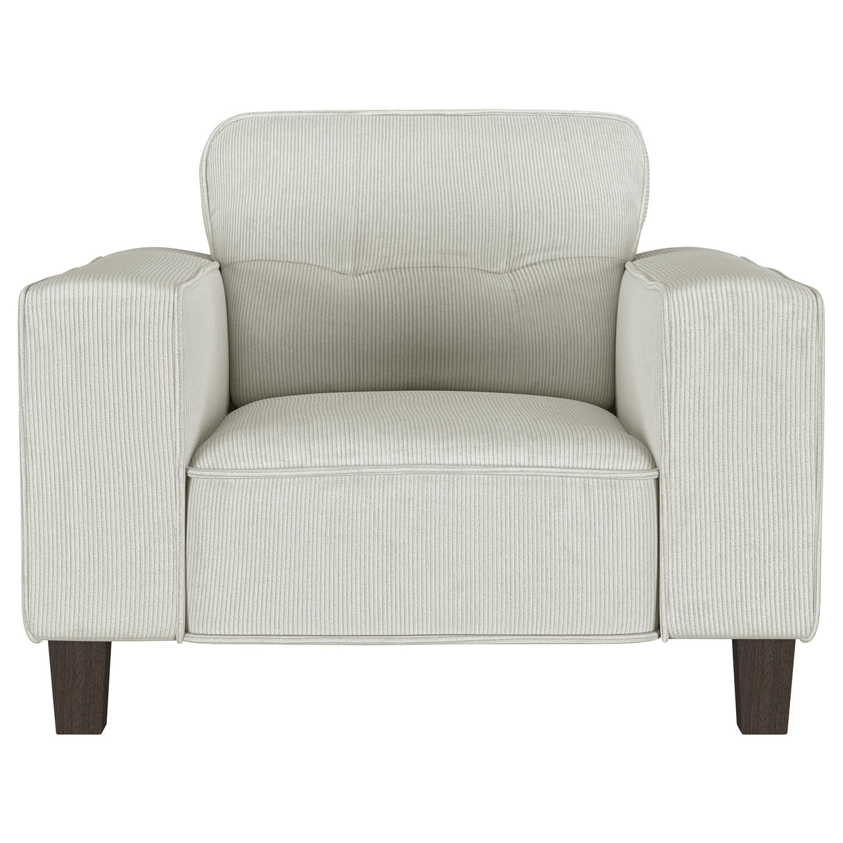 Deerhurst 3-piece Upholstered Track Arm Sofa Set Greige