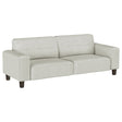Furniture City Houma - Coaster - Deerhurst Upholstered Track Arm Tufted Sofa Greige - 509647