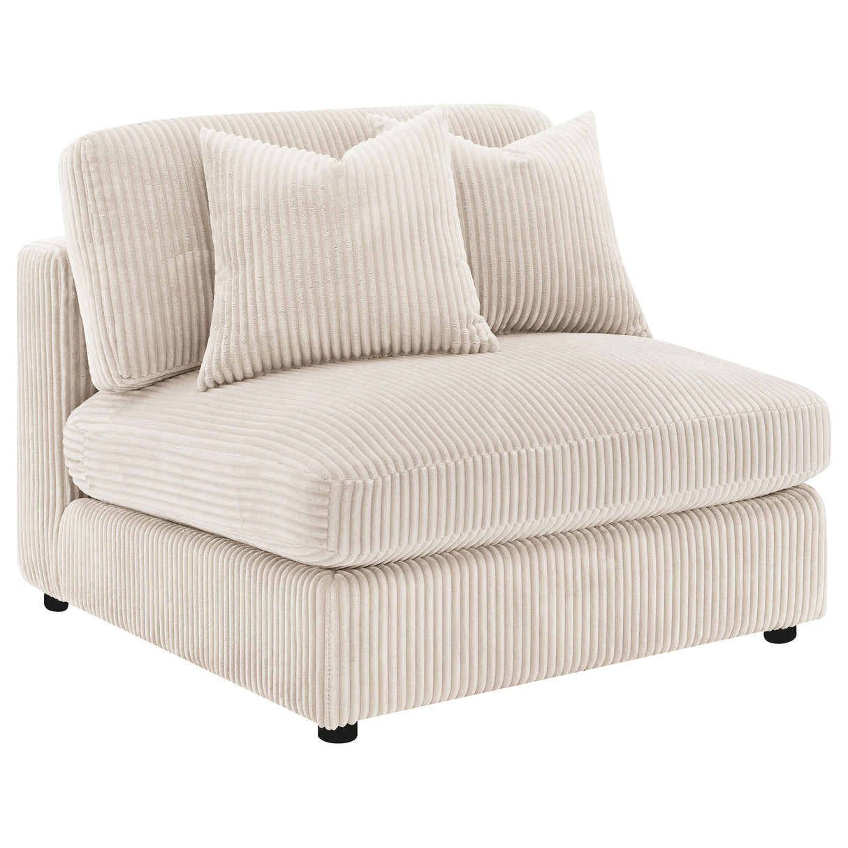 Furniture City Houma - Coaster - Blaine Upholstered Armless Chair Sand - 509897