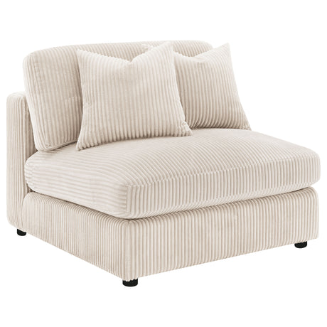 Furniture City Houma - Coaster - Blaine Upholstered Armless Chair Sand - 509897