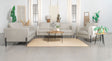 Furniture City Houma - Coaster - Tilly 3-piece Upholstered Track Arm Sofa Set Oatmeal - 509901-S3