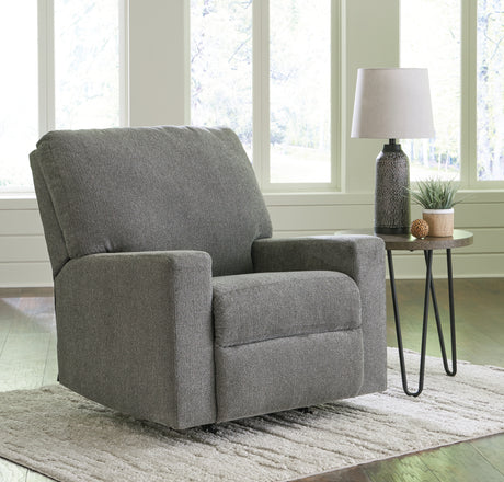Furniture City Houma - Ashley Furniture - Deltona Recliner - Rocker Recliner / Graphite - 5120525