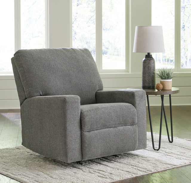 Furniture City Houma - Ashley Furniture - Deltona Recliner - Rocker Recliner / Graphite - 5120525
