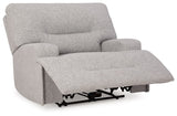 Acklen Place - Wide Seat Power Recliner - Pewter